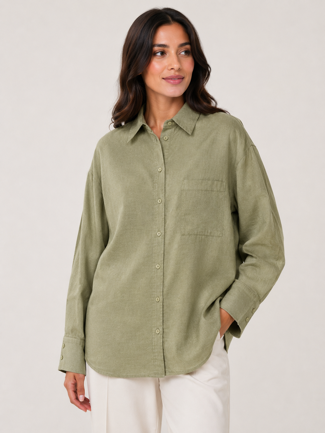 Chemise_en_lin-Vert_kaki-face2-femme_RAZANA