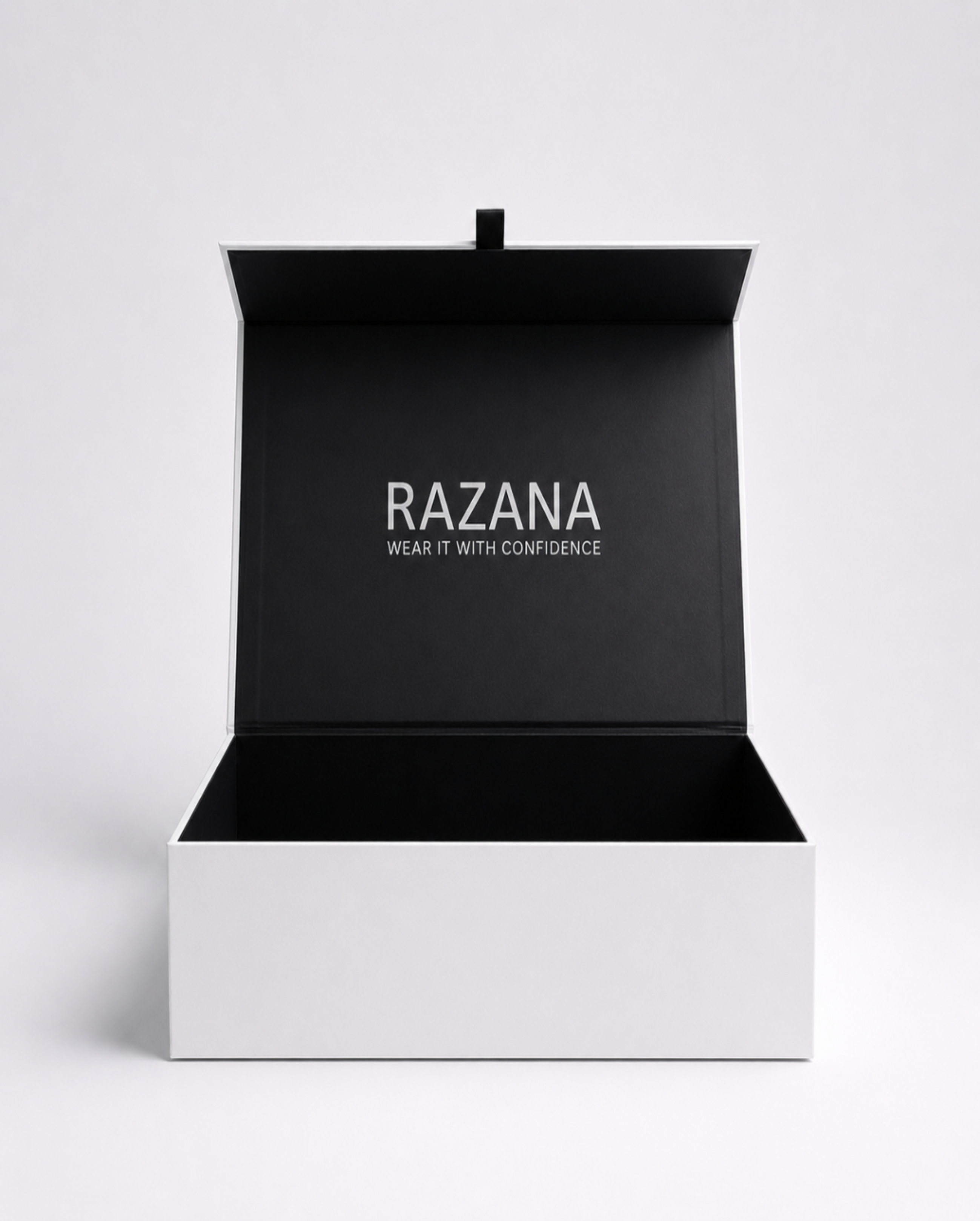 coffret cadeau RAZANA-Blanc-intérieur