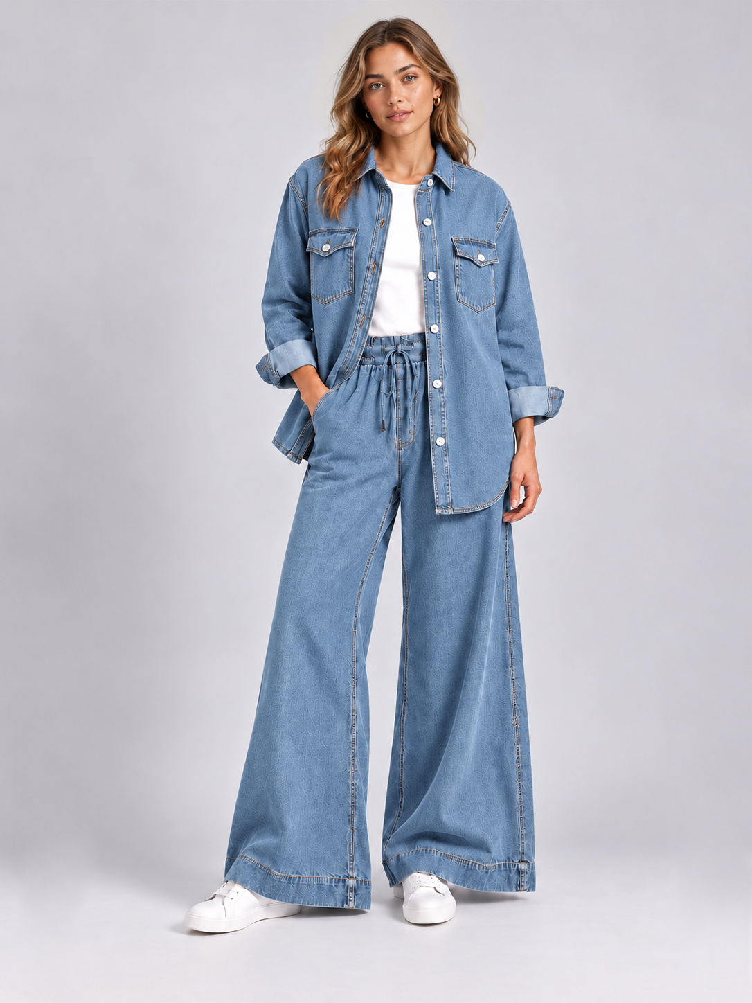 surchemise-oversize-jean-Bleu clair-femme-razana