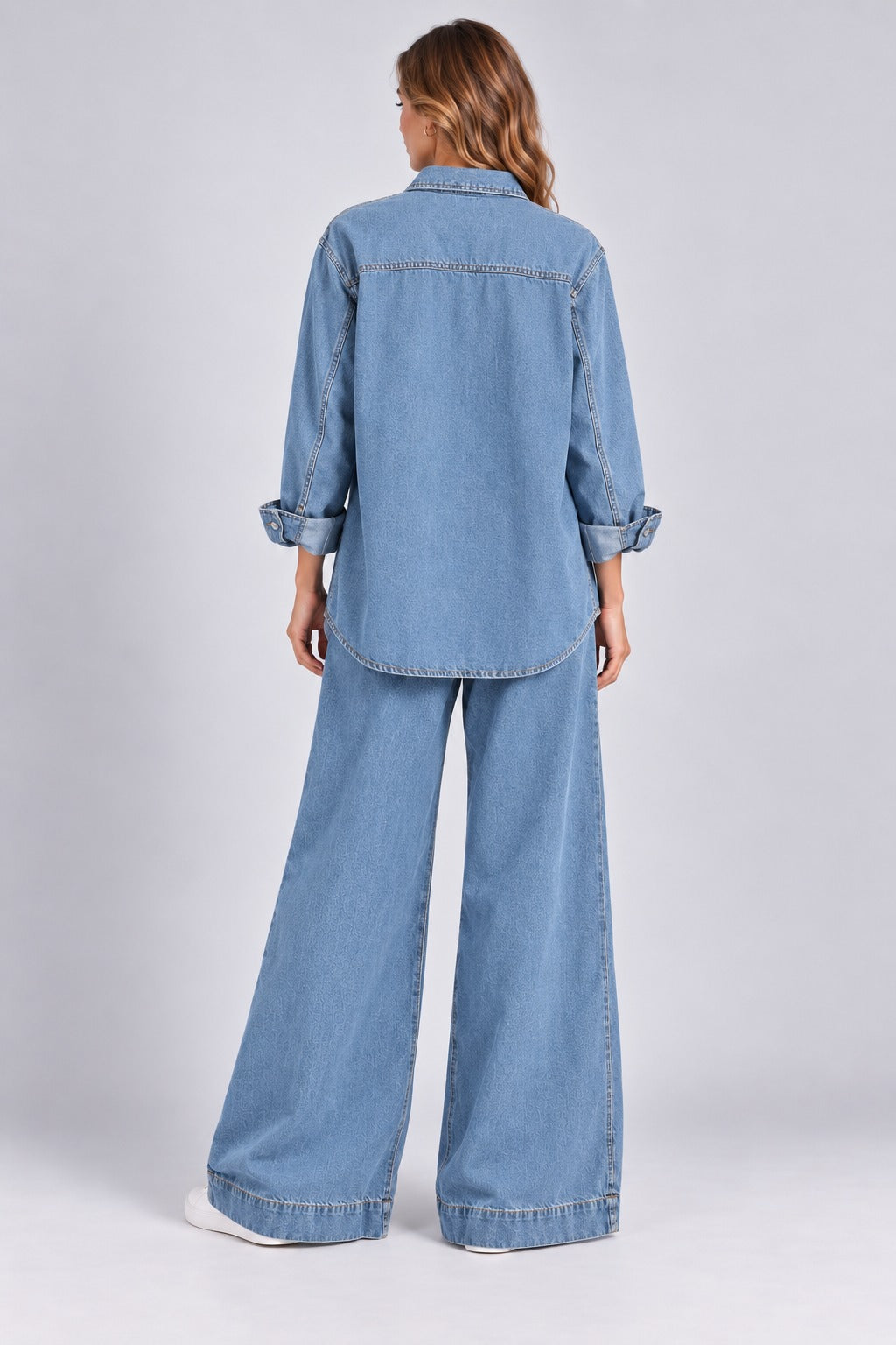 surchemise-oversize-jean-Bleu clair-femme
