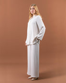 Tunique jabador fluide avec finitions sfifa pour femme – RAZANA