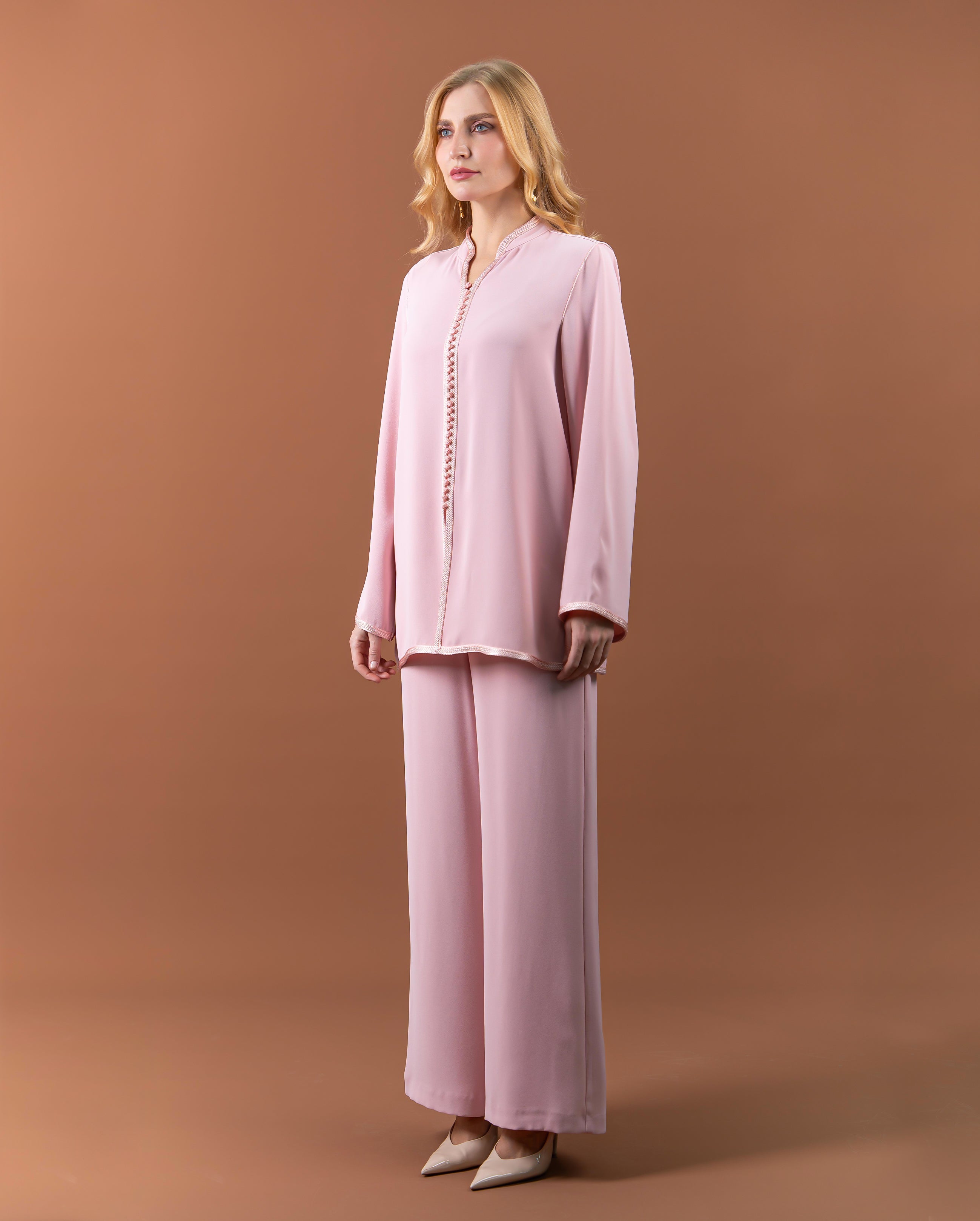 Tunique jabador fluide avec finitions sfifa pour femme – RAZANA