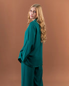 Tunique jabador fluide avec finitions sfifa pour femme – RAZANA