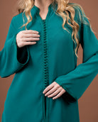 Tunique jabador fluide avec finitions sfifa pour femme – RAZANA